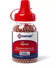 Cargar imagen en el visor de la galería, Pack Balines Crosman Cobre 4.5 (1500un) + 20 Co2 Aire Compri