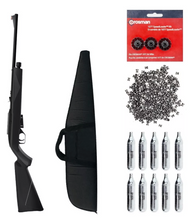 Cargar imagen en el visor de la galería, Combo Rifle 1077 + 10Co2 500 Postones + Funda + 3 Cargadores