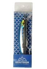 Cargar imagen en el visor de la galería, 4 X señuelos Pesca Mar 12cm/40gr Spinnig Corvina Lenguado