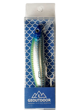 Cargar imagen en el visor de la galería, 4 X señuelos Pesca Mar 12cm/40gr Spinnig Corvina Lenguado