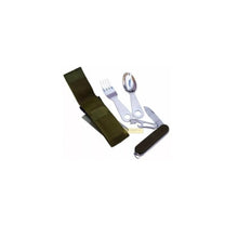 Cargar imagen en el visor de la galería, Cubierto Militar Servicio Camping c/ Funda