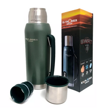 Cargar imagen en el visor de la galería, Termo Explorer Térmico 1 L/Acero Inoxidable/Frio/Calor/Color