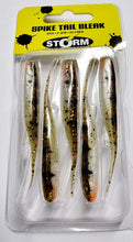 Cargar imagen en el visor de la galería, 5 x Señuelo de Pesca Silicona Storm Tail Bleak 8cm 2gr Baits