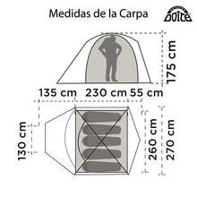 Cargar imagen en el visor de la galería, Carpa Doite Yosemite Exr 5 Personas