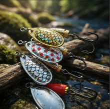 Cargar imagen en el visor de la galería, Kit Spinner Pesca Cucharilla Falcon Claw Wdx-v3 7g/4 Uds

