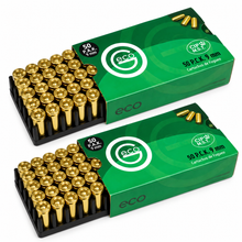 Cargar imagen en el visor de la galería, Pack 2 Cajas de Munición GECO 9 mm
