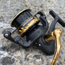 Cargar imagen en el visor de la galería, Carrete Pesca Af5000 Ashconfish 8rod Spinning +bobina 100mts
