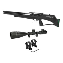 Cargar imagen en el visor de la galería, Rifle Pcp Caza Bullpup T-rex + Mira Zoom 6-24x50 / Geoutdoor
