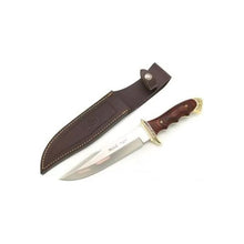 Cargar imagen en el visor de la galería, Cuchillo Muela Venecia-21833 New Caza/deporte C/ Funda Cuero
