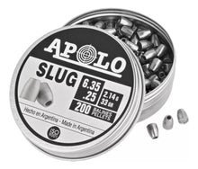 Cargar imagen en el visor de la galería, POSTONES APOLO SLUG 6,35 MM – PACK DE 3 LATAS, 600 UNIDADES
