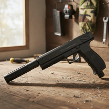 Cargar imagen en el visor de la galería, Pistola Traumatica Sentinel + 50 Balines Acero Vesta+5 Co2
