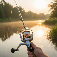 Cargar imagen en el visor de la galería, Set Pesca Rio/lago 1.80 Mts 4-10 Grs + Spinner + Anzuel /geo
