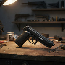 Cargar imagen en el visor de la galería, Pistola Apolo A92 Co2 Balin Negro Polimero Cal.4,5mm Caza

