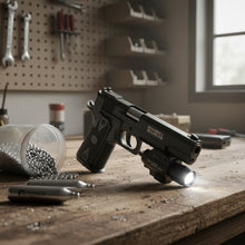 Cargar imagen en el visor de la galería, Pistola Swiss Arms Match P1911 +lintena Laser + 2 Co2 Y 500b

