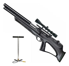 Cargar imagen en el visor de la galería, Rifle Pcp Bullpup T-rex + Mira Zoom + Bombin / Geoutdoor
