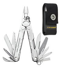 Cargar imagen en el visor de la galería, Multiherramienta Inox Rebar Leatherman 17 Fun C/ Funda / Geo
