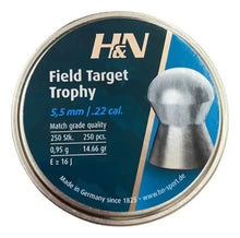Cargar imagen en el visor de la galería, Postones H&amp;N Field Target Trophy Power 5,5 mm – 250 Unidades
