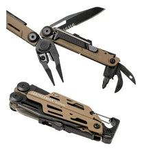Cargar imagen en el visor de la galería, Multiherramienta Leatherman Signal Coyote 832404 19pcs+funda
