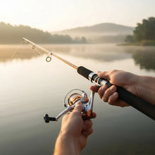 Cargar imagen en el visor de la galería, Set Pesca Rio/lago 1.95 Mts 4-15 Grs + Spinner + Vinilo /geo
