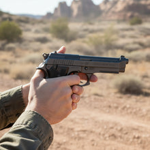 Cargar imagen en el visor de la galería, Kit Pistola Kwc Pt92 + Laser Rojo + Funda + 10 Co2 + 500 Bb
