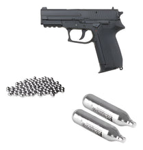 Cargar imagen en el visor de la galería, Pistola Aire Comprimido Kwc Sp 2022 + 2 Co2 +500bb Geoutdoor
