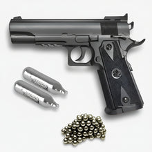 Cargar imagen en el visor de la galería, Pistola Cal 4,5 Stinger P1911 Match + Co2 + Bb Geoutdoor
