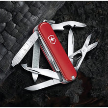 Cargar imagen en el visor de la galería, Cortapluma Navaja Multiuso Victorinox MiniChamp Roja 0.6385 – 18 Funciones
