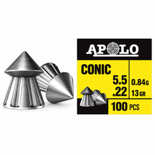 Cargar imagen en el visor de la galería, POSTONES APOLO CONIC CALIBRE 5,5 MM – PACK DE 2.000 UNIDADES
