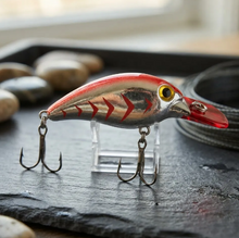 Cargar imagen en el visor de la galería, Señuelo Pesca Pocha Salmon Trucha 7cm 28g Rojo tigre Spinning
