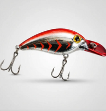 Cargar imagen en el visor de la galería, Señuelo Pesca Pocha Salmon Trucha 7cm 28g Rojo tigre Spinning
