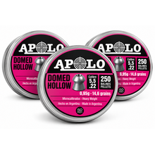 Cargar imagen en el visor de la galería, POSTONES APOLO DOMED HOLLOW 5,5 MM (.22) – PACK DE 750 UNIDADES
