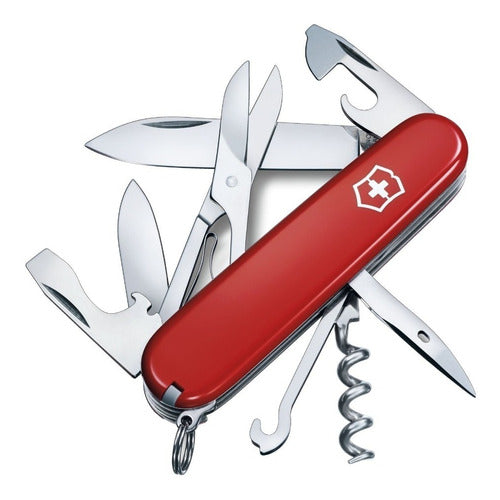 Cortapluma Victorinox Escalador Roja 14 Fun. Vi 1.3703