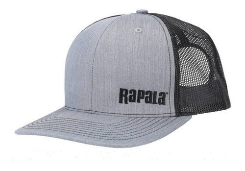 Gorro Rapala Trucker Cap Richardson Negro/gris Pesca Outdoor