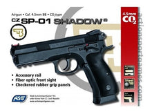 Cargar imagen en el visor de la galería, Pistola Balines Asg Cz Sp-01 Shadow + 2co2 +200 Balines Caza
