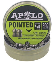 Cargar imagen en el visor de la galería, Postones Apolo 5,5 Pointed Cal 6.35  200uni Caza Geoutdoor
