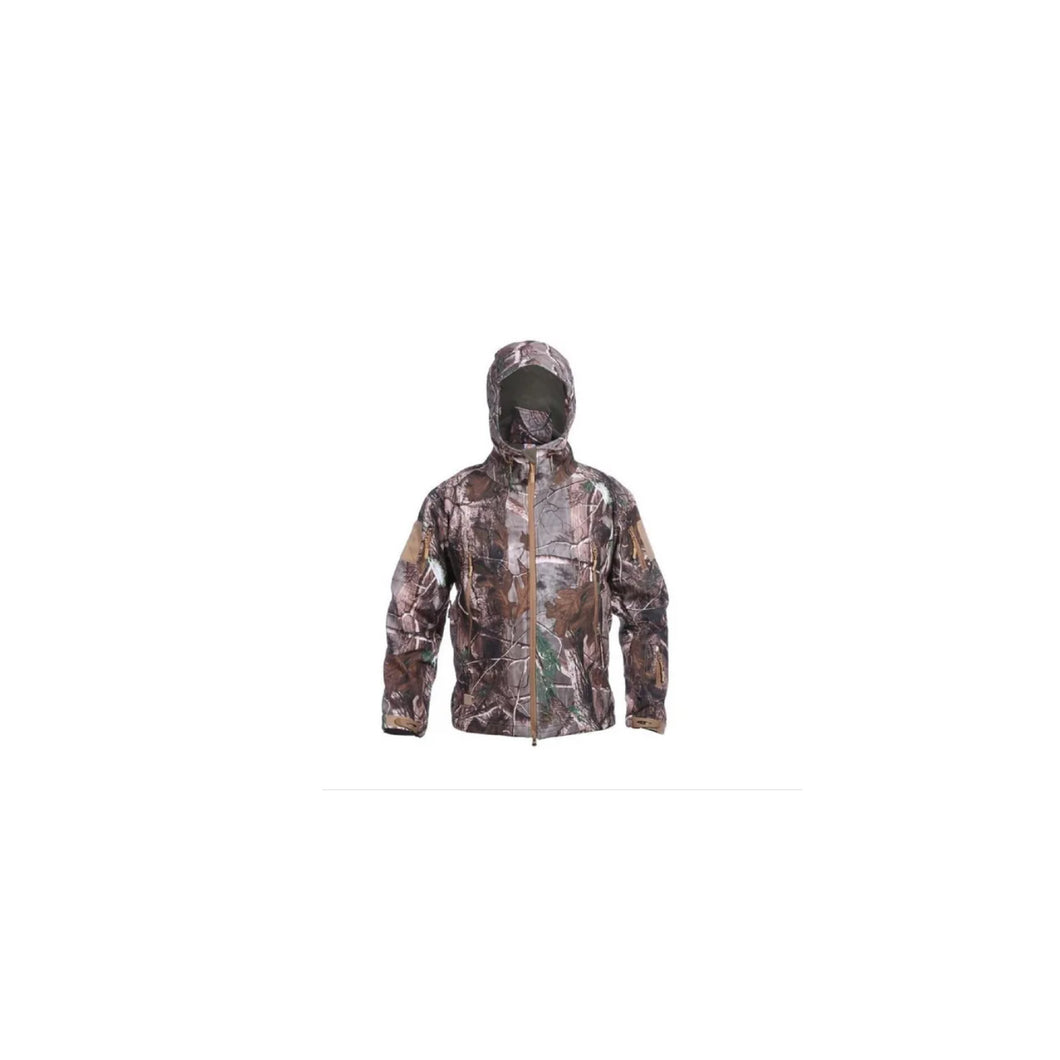 Chaqueta Caza Impermeable Softshell Realtree Camuflado flex