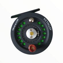 Cargar imagen en el visor de la galería, Kit Caña + Carrete Pesca Mosca Blue Fox 5/6 + Accesorios
