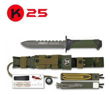 Cargar imagen en el visor de la galería, Cuchillo Supervivencia K25 Thunder ll Campaña
