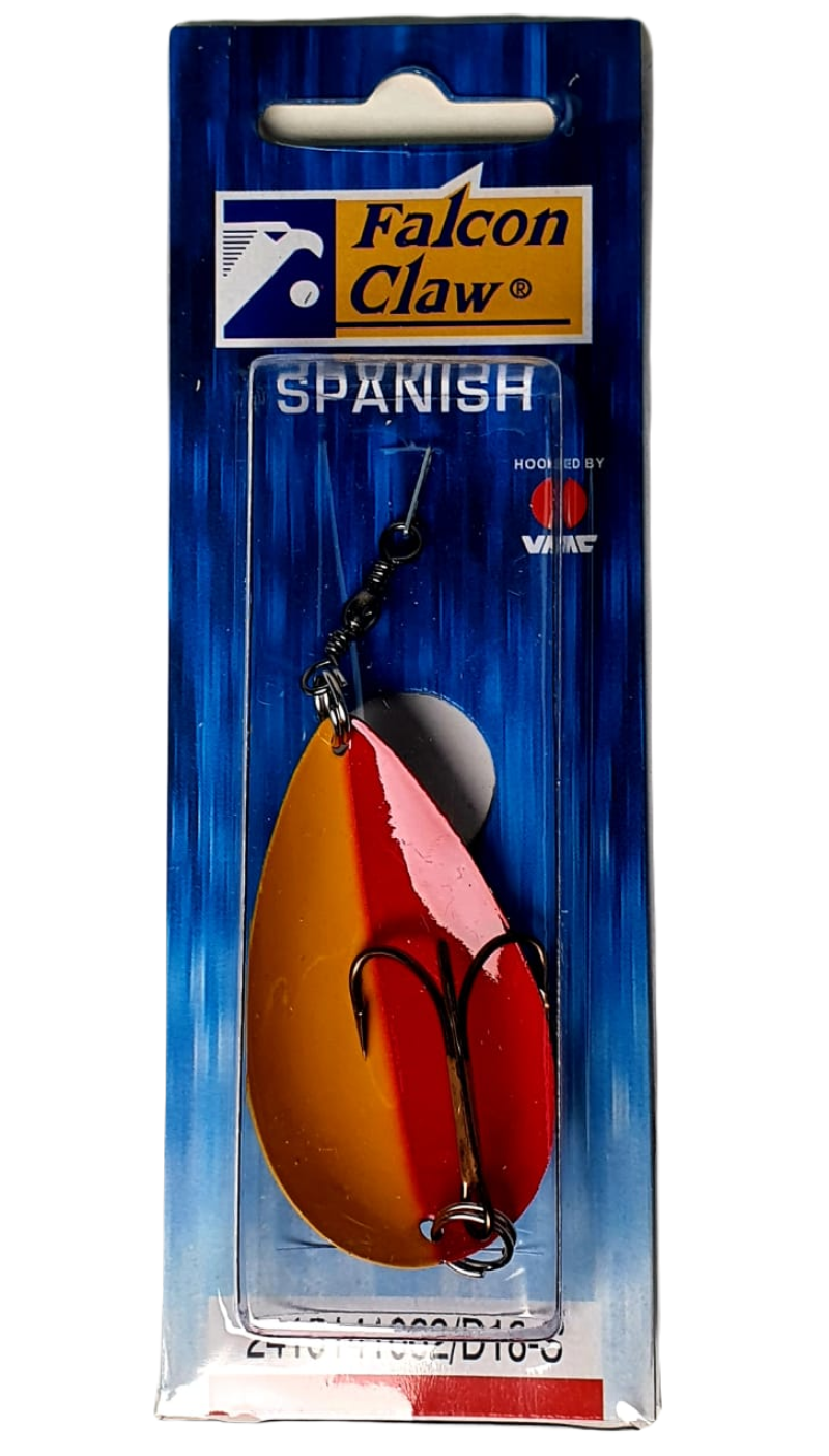 Señuelo de Pesca Cuchara Española D18 grs K Cobre