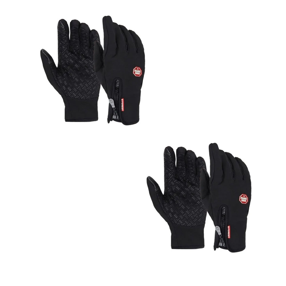 2XGuantes Windstooper Repelente Touch Camping/Geoutdoor