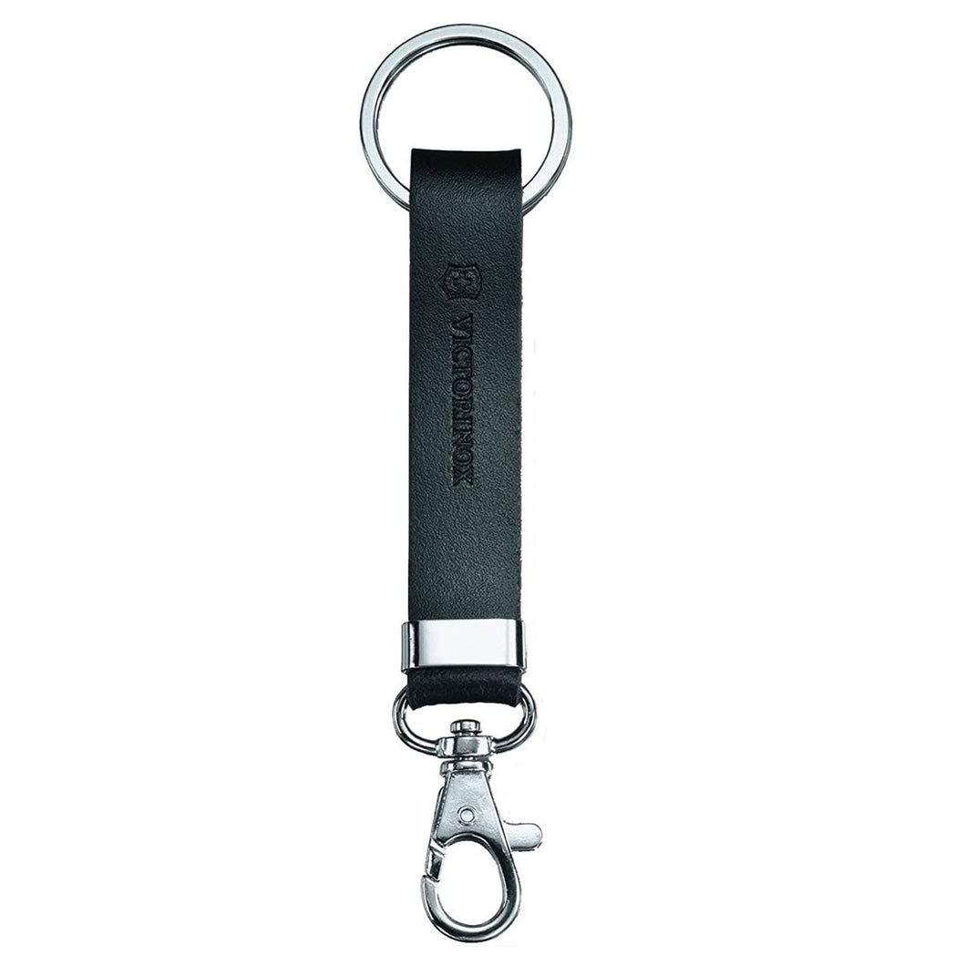 Clip Victorinox Llavero Cuero Negro / 7cm outdoor CAZA pesca