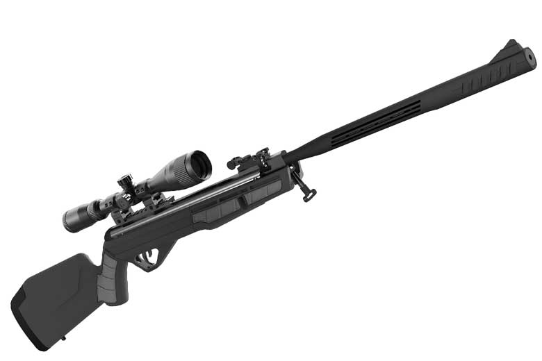 Rifle Crosman Magfire Ultra 5.5Nitro+Mira 3-9x40AO Multitiro