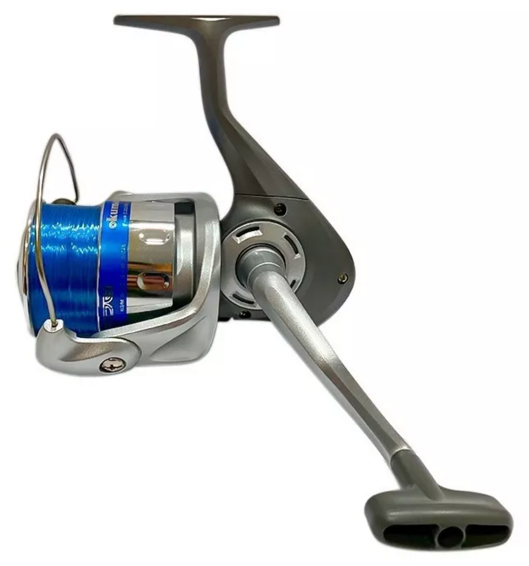 Carrete DE PESCA OKUMA Cascade CA-55BL con Nylon, Granel