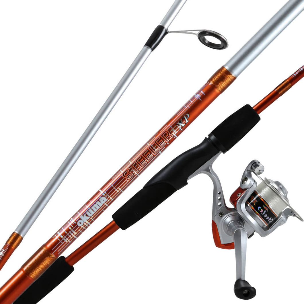 Set de Pesca Okuma Steeler 2.10 mts Caña + Carrete c/ Nylon
