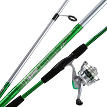 Cargar imagen en el visor de la galería, Set de Pesca Okuma Steeler 2.10 mts Caña + Carrete c/ Nylon
