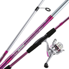 Cargar imagen en el visor de la galería, Set de Pesca Okuma Steeler 2.10 mts Caña + Carrete c/ Nylon
