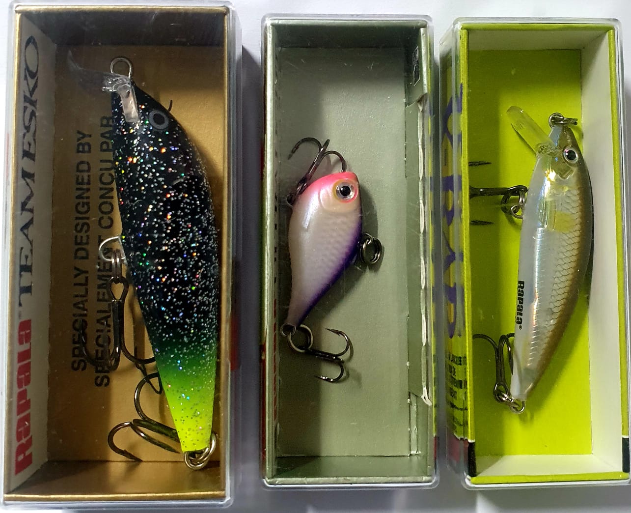 KIT 3 Señuelos Rapala Spinning Teamesko/Ultralight/Coutdown – Geoutdoor